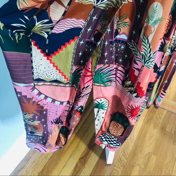 NWT Farm Rio Mystic City Wrap Jumper size large - Picture 10 of 16